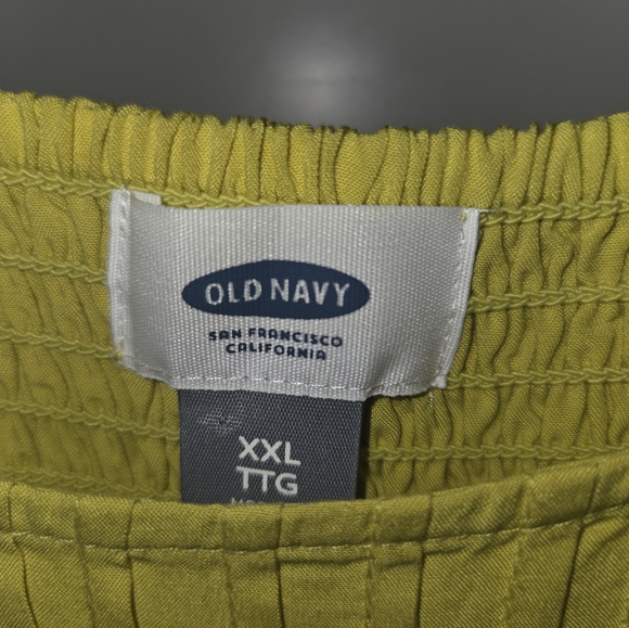 Yellow Ribbed Spaghetti Strap Dress - Picture 3 of 4